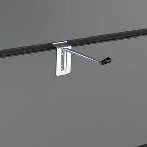 Slatwall Hooks Accessory Single Prong Shop Display 4" 10 cm image 0