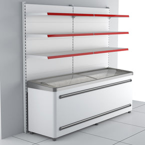 Over Wall Freezer Shelving Unit 1950 (3 Shelves) image 0