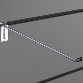 Slatwall Hooks Accessory Single Prong Shop Display 12" 30 cm image 0